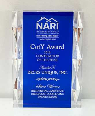 NARI 2019 Contractor of the Year Silver